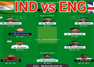 IND vs ENG Dream 11 Prediction